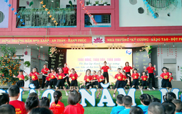 Trường Mầm non Hoàng Liệt tổ chức hội khỏe cô và bé Chào mừng ngày hội toàn dân tham gia bầu cử (15/3/2026) và Chào mừng Kỉ niệm 80 năm ngày thế thao Việt Nam (27/3/1946-27/3/2026)