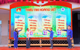 Trường THCS Hoàng Liệt sôi nổi tổ chức ngày hội Thiếu nhi vui khỏe - Tiến bước lên Đoàn năm học 2025-2026 