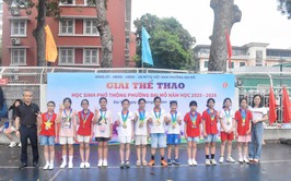 Phường Đại Mỗ tổ chức thành công giải thi đấu điền kinh, kết thúc Giải thể thao học sinh phường 2026