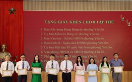 HĐND phường Yên Sở tổ chức Hội nghị tổng kết công tác hoạt động HĐND khóa I, nhiệm kỳ 2021–2026 và tổng kết cuộc bầu cử đại biểu Quốc hội khóa XVI, đại biểu HĐND các cấp nhiệm kỳ 2026–2031.