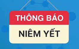 Thông báo niêm yết công khai Quyết định phê duyệt phương án chi tiết bồi thường, hỗ trợ và tái định cư để thực hiện Dự án Trường THCS Hoàng Diệu