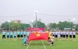 Giao lưu bóng đá giữa FC xã Phú Nghĩa và FC xã Trần Phú