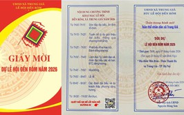 Trân trọng kính mời toàn thể nhân dân xã Trung Giã và du khách thập phương về dự lễ hội đền Rõm.