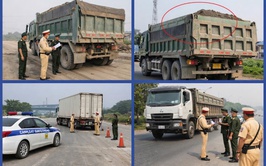 CÔNG AN XÃ VĨNH THANH TĂNG CƯỜNG QUẢN LÝ XE TẢI TỪ 15 TẤN TRỞ LÊN, ĐẢM BẢO AN TOÀN GIAO THÔNG