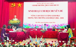 Xã Hát Môn: Nâng cao chất lượng sinh hoạt chi bộ Đảng tại cơ sở