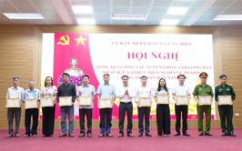 ỨNG HOÀ KHEN THƯỞNG 26 TẬP THỂ, CÁ NHÂN TRONG CÔNG TÁC TUYỂN QUÂN NĂM 2026.