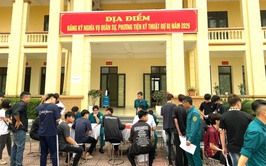 Xã Vật Lại tổ chức đăng ký nghĩa vụ quân sự, đăng ký phương tiện kỹ thuật và lực lượng dân quân tự vệ năm 2026