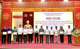 HỘI ĐỒNG NGHĨA VỤ QUÂN SỰ PHƯỜNG VĨNH HƯNG TỔNG KẾT CÔNG TÁC TUYỂN CHỌN, GỌI CÔNG DÂN NHẬP NGŨ VÀ NGHĨA VỤ THAM GIA CÔNG AN NHÂN DÂN NĂM 2026