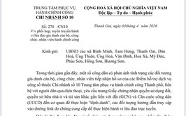 Tuyên truyền hành vi lừa đảo giả danh cán bộ, công chức, nhân viên hành chính công