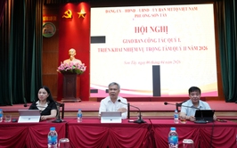 Sơn Tây triển khai nhiệm vụ trọng tâm quý II/2026