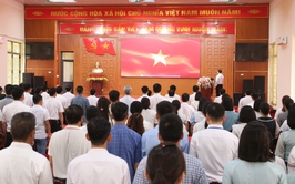 Đảng uỷ-HĐND-UBND-Uỷ ban MTTQ Việt Nam xã Bất Bạt đã tổ chức lễ chào cờ đầu tuần.