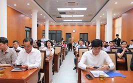 Sở Y tế Hà Nội: Tập huấn vận hành Hệ thống Hanoiwork