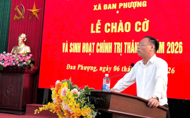 Lễ chào cờ và sinh hoạt chính trị tháng 4 năm 2026
