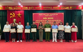 Phường Tây Mỗ tổng kết công tác tuyển chọn, gọi công dân nhập ngũ và thực hiện nghĩa vụ tham gia Công an nhân dân năm 2026