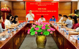 Phường Tây Tựu chỉ đạo tập trung giải quyết các kiến nghị của Nhân dân