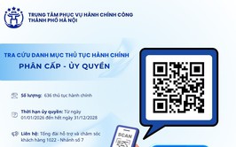 Triển khai thực hiện phân cấp, ủy quyền về thủ tục hành chính