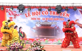 Lễ hội truyền thống làng Thọ ( xã Mỹ Đức) lan toả các giá trị văn hoá truyền thống