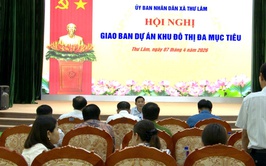 Thư Lâm giao ban tiến độ Dự án Khu đô thị đa mục tiêu, quyết tâm hoàn thành GPMB theo kế hoạch