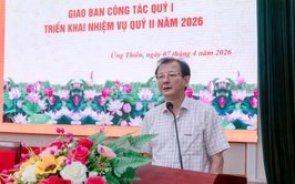 Ứng Thiên triển khai quyết liệt nhiệm vụ quý II, Quyết tâm hoàn thành toàn diện mục tiêu năm 2026
