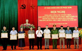 PHÚC SƠN TỔNG KẾT CÔNG TÁC TUYỂN QUÂN NĂM 2026