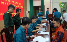 Phú Cát tổ chức đăng ký nghĩa vụ quân sự, phương tiện kỹ thuật dự bị và dân quân tự vệ năm 2026