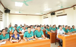 Hội Nông dân xã Thuận An tuyên truyền Luật Đất đai (sửa đổi); thông tin về công tác giải phóng mặt bằng thực hiện các dự án trên địa bàn xã Thuận An