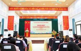 Khai mạc Hội thi Giáo viên dạy giỏi xã Sơn Đồng năm học 2025 - 2026