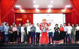 HỘI NGHỊ CÔNG BỐ QUYẾT ĐỊNH HỢP NHẤT HỘI CHỮ THẬP ĐỎ XÃ BÌNH MINH