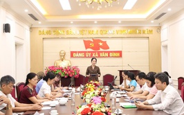 Vân Đình triển khai kế hoạch ra quân tổng vệ sinh môi trường và trồng cây tại kênh Tân Phương