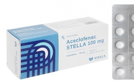 Thông báo thu hồi thuốc vi phạm mức độ 2 của thuốc
Aceclofenac STELLA 100mg