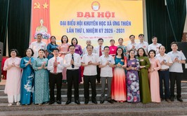 Đại hội đại biểu Hội Khuyến học xã Ứng Thiên lần thứ I, nhiệm kỳ 2026-2031