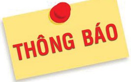 Thông báo về việc thu hồi đất để thực hiện Dự án Thu hồi 1 phần đất nông nghiệp để xây dựng HTKT Công viên Tuổi trẻ Thủ Đô nay là Công viên Võ Thị Sáu