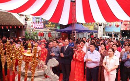 Đống Đa: Lễ hội truyền thống Đình Nam Đồng tưởng nhớ Thái úy Lý Thường Kiệt
