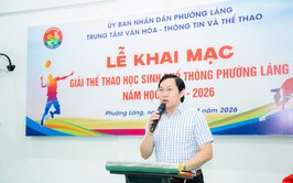 Đánh thức tinh thần thể thao học đường