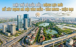 Luật Thủ đô (sửa đổi): Động lực mới để xây dựng Hà Nội Văn hiến - Văn minh - Hiện đại