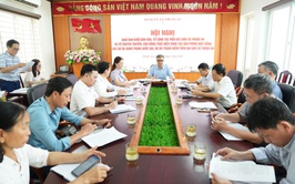 Giao ban Khối Dân vận, Tổ Cộng tác viên Dư luận xã hội và Tổ tuyên truyền, vận động thực hiện công tác Giải phóng mặt bằng các dự án trọng điểm quốc gia, dự án trọng điểm trên địa bàn xã Thuận An