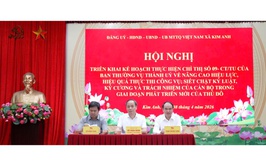 XÃ KIM ANH SƠ KẾT CÔNG TÁC XÂY DỰNG  ĐẢNG,  XÂY DỰNG HỆ THỐNG CHÍNH TRỊ  QUÝ 1 NĂM 2026