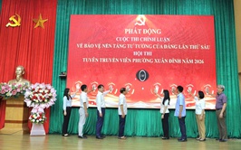 Phường Xuân Đỉnh phát động Cuộc thi chính luận bảo vệ nền tảng tư tưởng của Đảng và Hội thi tuyên truyền viên năm 2026