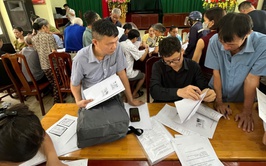 XÁC MINH NHÂN KHẨU, NGHỀ NGHIỆP CHO 217 HỘ DÂN THÔN AN KHOÁI VÀ 1.700 HỘ THÔN CHÂU MAI PHỤC VỤ DỰ ÁN KHU ĐÔ THỊ THỂ THAO OLYMPIC