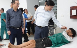 Đoàn công tác Sở Y tế Hà Nội khảo sát thực tế tại các đơn vị 