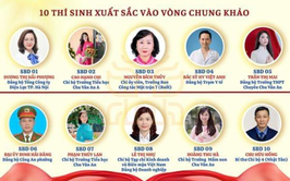 Ấn tượng Bí thư Chi bộ Nhật Tân tại chung khảo Hội thi Báo cáo viên giỏi phường Tây Hồ năm 2026