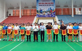 Khai mạc Giải cầu lông gia đình thành phố Hà Nội năm 2026