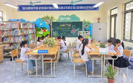 Trường Tiểu học Minh Đức ra mắt công trình măng non “Thư viện xanh” chào mừng 85 năm Ngày thành lập Đội.