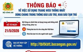 UBND PHƯỜNG CỬA NAM XIN THÔNG BÁO TỪ 21/5, KHAI BÁO LƯU TRÚ, TẠM TRÚ CHO NGƯỜI VIỆT NAM VÀ NGƯỜI NƯỚC NGOÀI TRÊN MỘT TRANG WEB CHUNG
