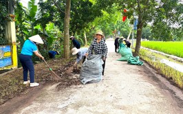Đại Xuyên sôi nổi ra quân vệ sinh môi trường chào mừng Đại hội đại biểu MTTQ Việt Nam lần thứ XI