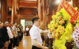 Phường Dương Nội tổ chức hoạt động về nguồn trên quê hương Chủ tịch Hồ Chí Minh