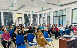 UBND phường Định Công đẩy mạnh tuyên truyền cải cách hành chính đến tận người dân tại các tổ dân phố
