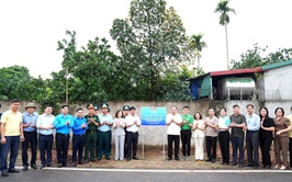 Khánh thành công trình “Hàng cây thanh niên”, tạo điểm nhấn cảnh quan nông thôn