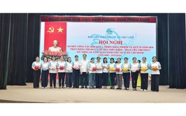HỘI LHPN XÃ THƯ LÂM TỔ CHỨC HỘI NGHỊ SƠ KẾT CÔNG TÁC HỘI QUÝ I, TRIỂN KHAI NHIỆM VỤ QUÝ II NĂM 2026 VÀ PHÁT ĐỘNG PHONG TRÀO “LỢN ĐẤT TIẾT KIỆM – TRAO GỬI YÊU THƯƠNG”