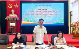 ỦY BAN NHÂN DÂN XÃ NGỌC HỒI TỔ CHỨC HỘI NGHỊ TRIỂN KHAI CÔNG TÁC TỔ CHỨC KỲ THI TUYỂN SINH VÀO LỚP 10 THPT, THI TỐT NGHIỆP THPT NĂM 2026 VÀ TUYỂN SINH ĐẦU CẤP NĂM HỌC 2026-2027